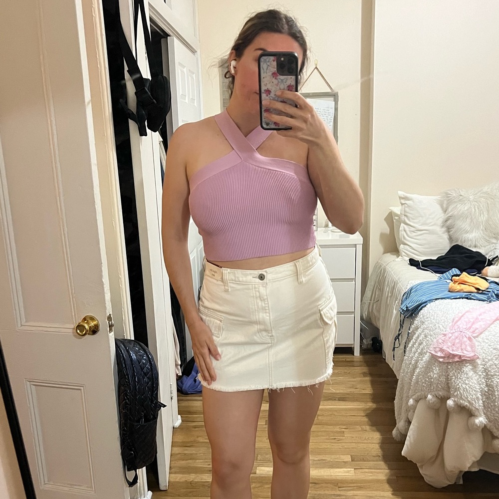 Abercrombie Denim Mini Skirt